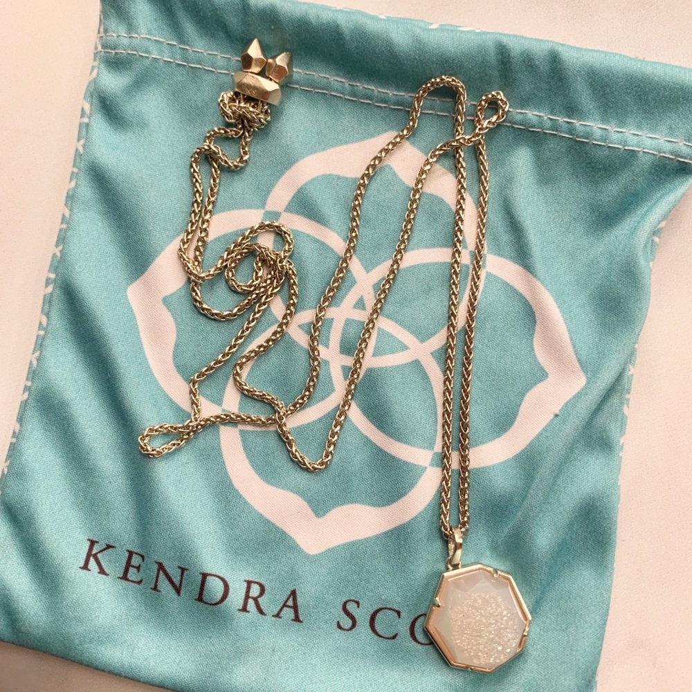 Kendra Scott Lizzie iridescent drusy